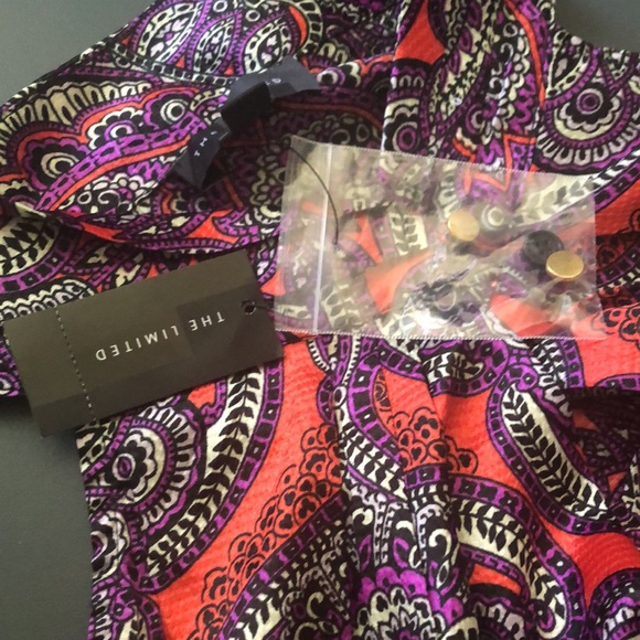 The Limited Paisley halter top - Picture 6 of 8